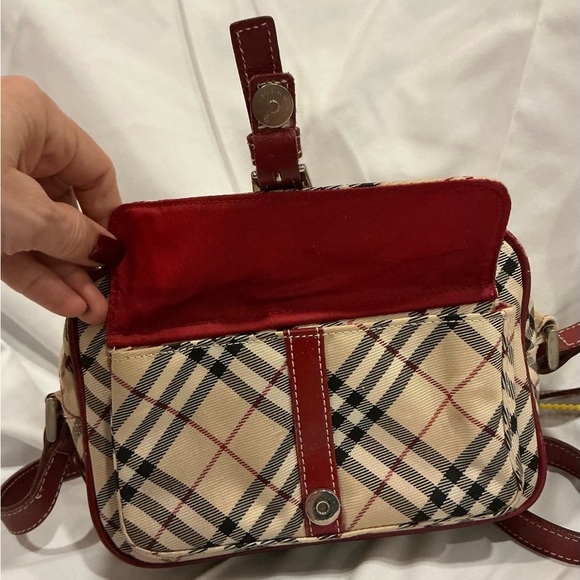 Authentic Burberry Blue Label 10"L x 4"W x 8"H Bag Crossbody - Picture 8 of 10